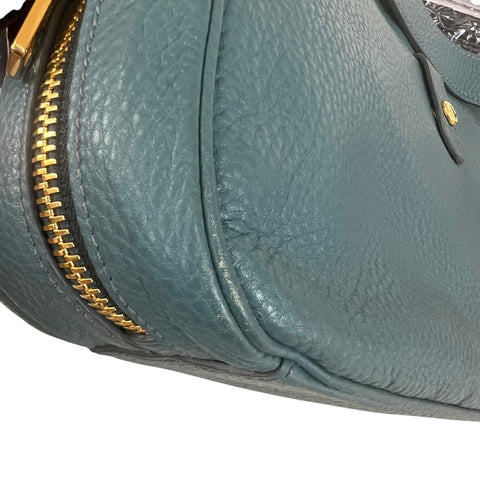 Pre-owned prada-vitello-daino-push-lock-messenger-bag