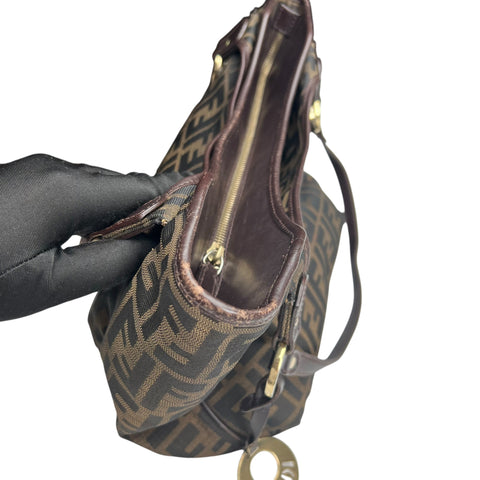 FENDI Zucca Pattern Handbag