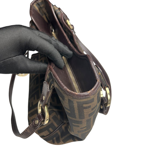 FENDI Zucca Pattern Handbag