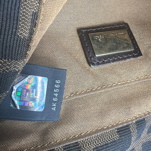 FENDI Zucca Pattern Handbag