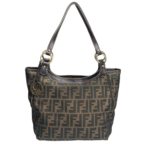 FENDI Zucca Pattern Handbag