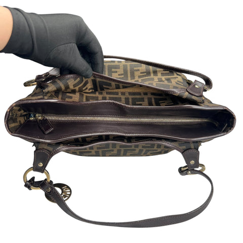 FENDI Zucca Pattern Handbag