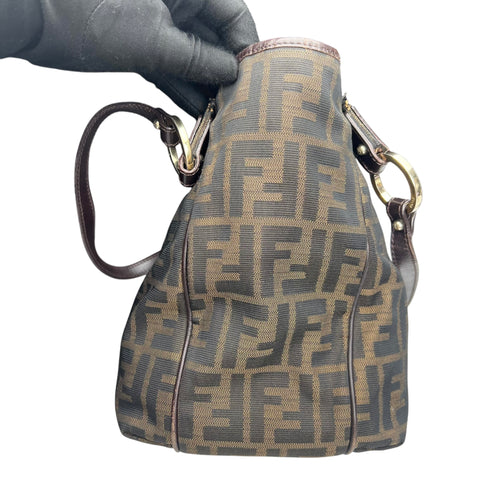 FENDI Zucca Pattern Handbag