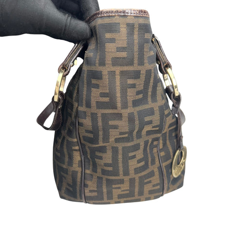 FENDI Zucca Pattern Handbag