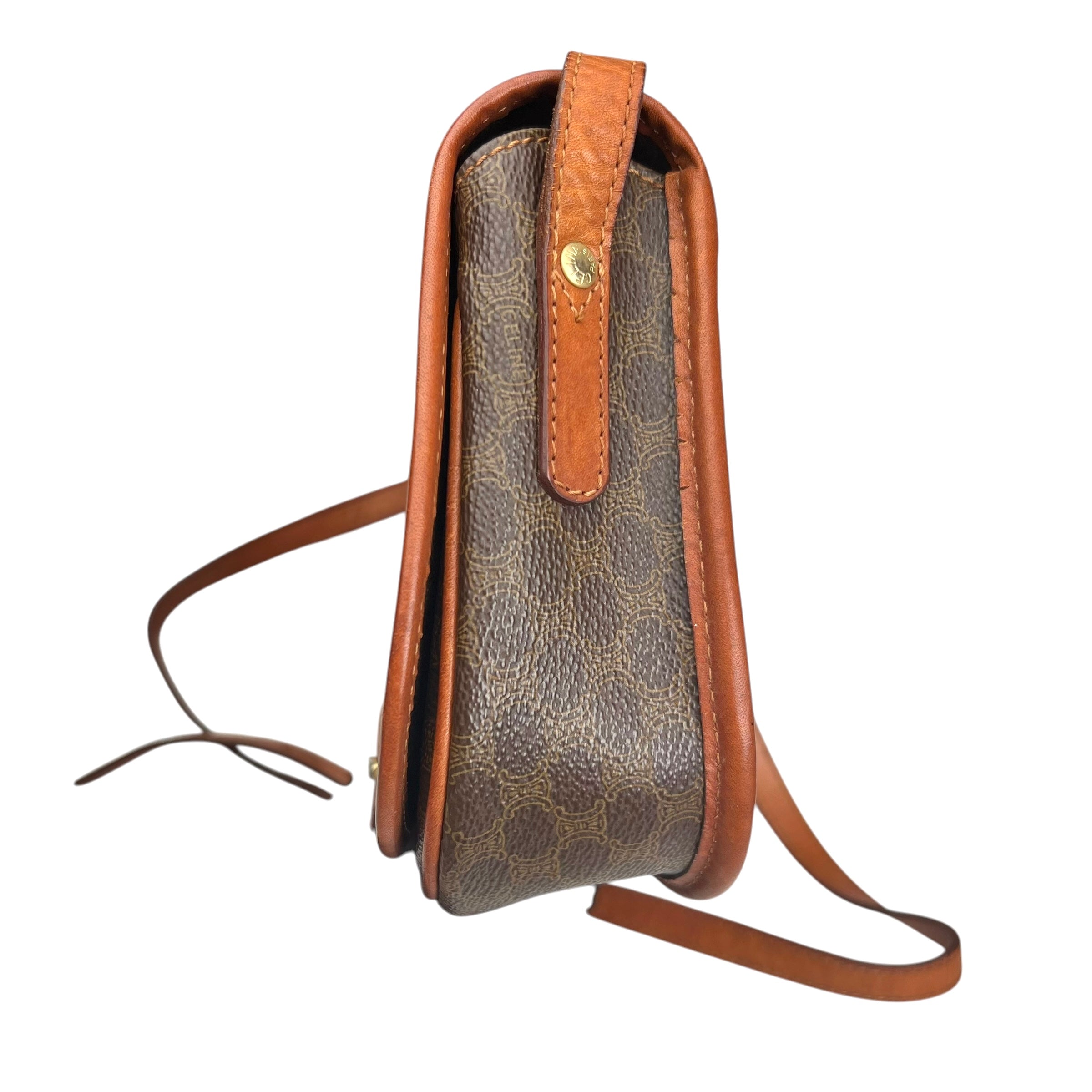 Pre-owned celine-folco-leather-handbag