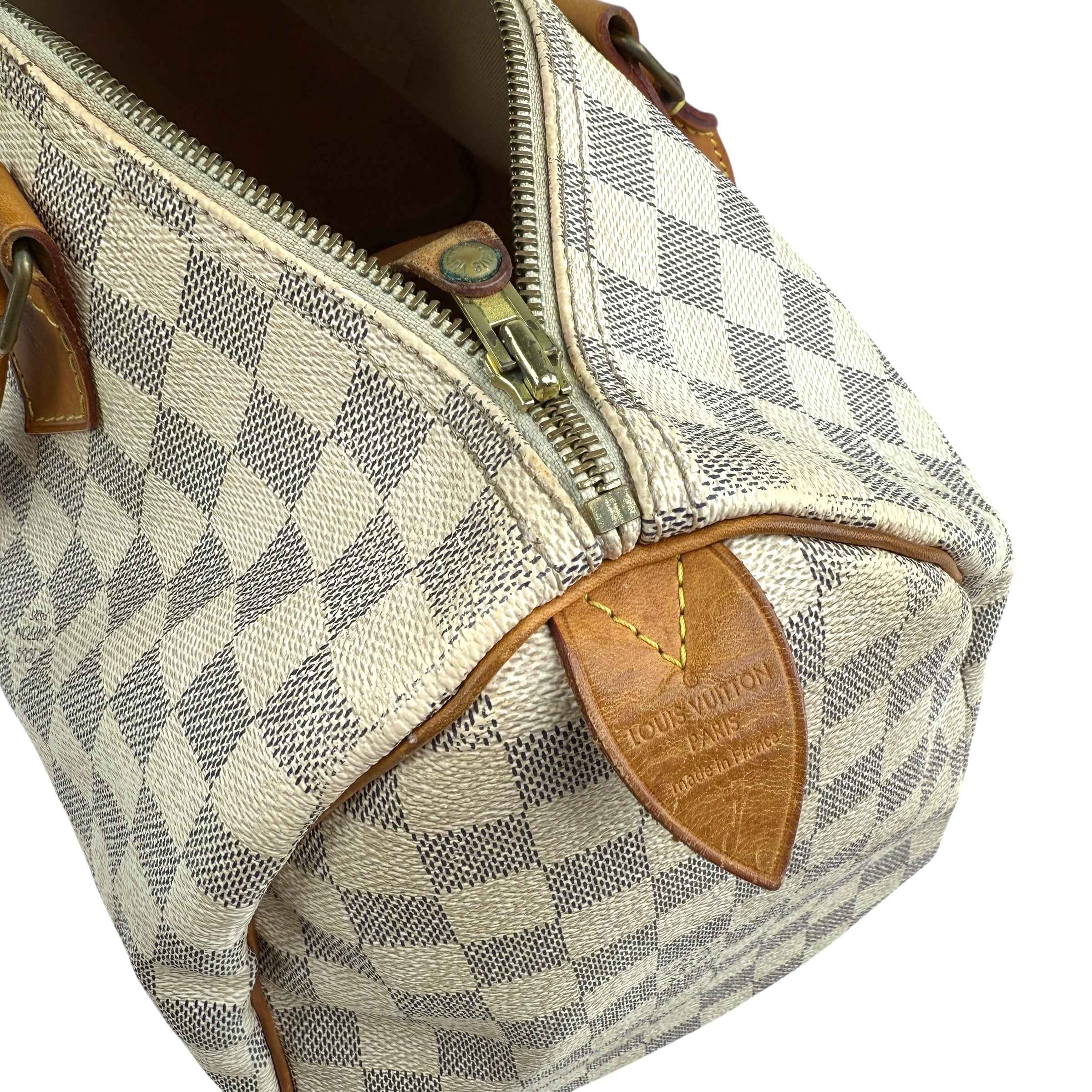 Louis Vuitton Damier Azur Speedy 35 handbag