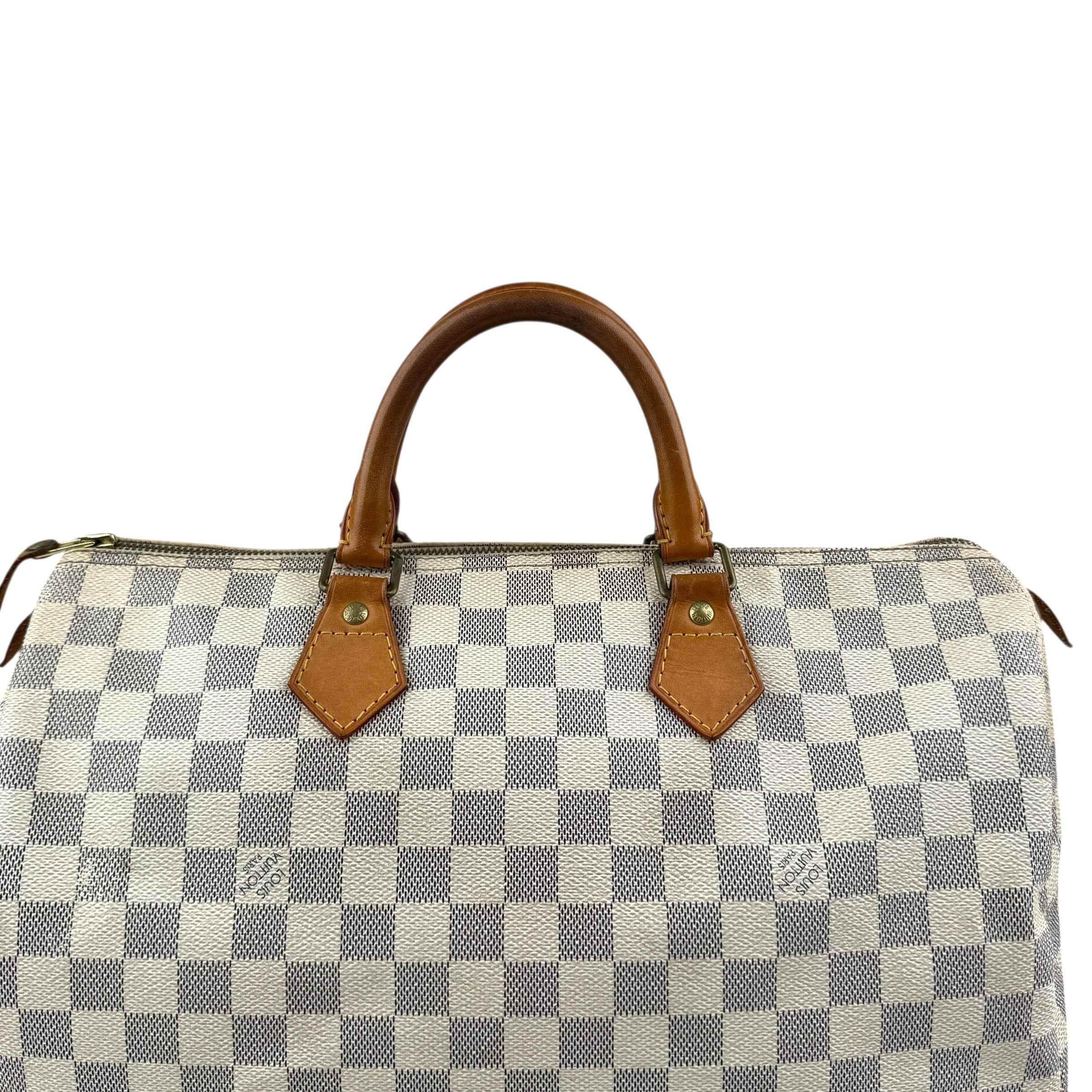 Louis Vuitton Damier Azur Speedy 35 handbag