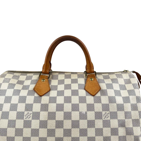 Louis Vuitton Damier Azur Speedy 35 handbag