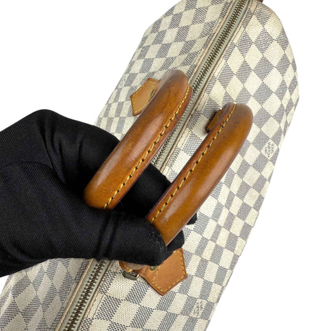 Louis Vuitton Damier Azur Speedy 35 handbag