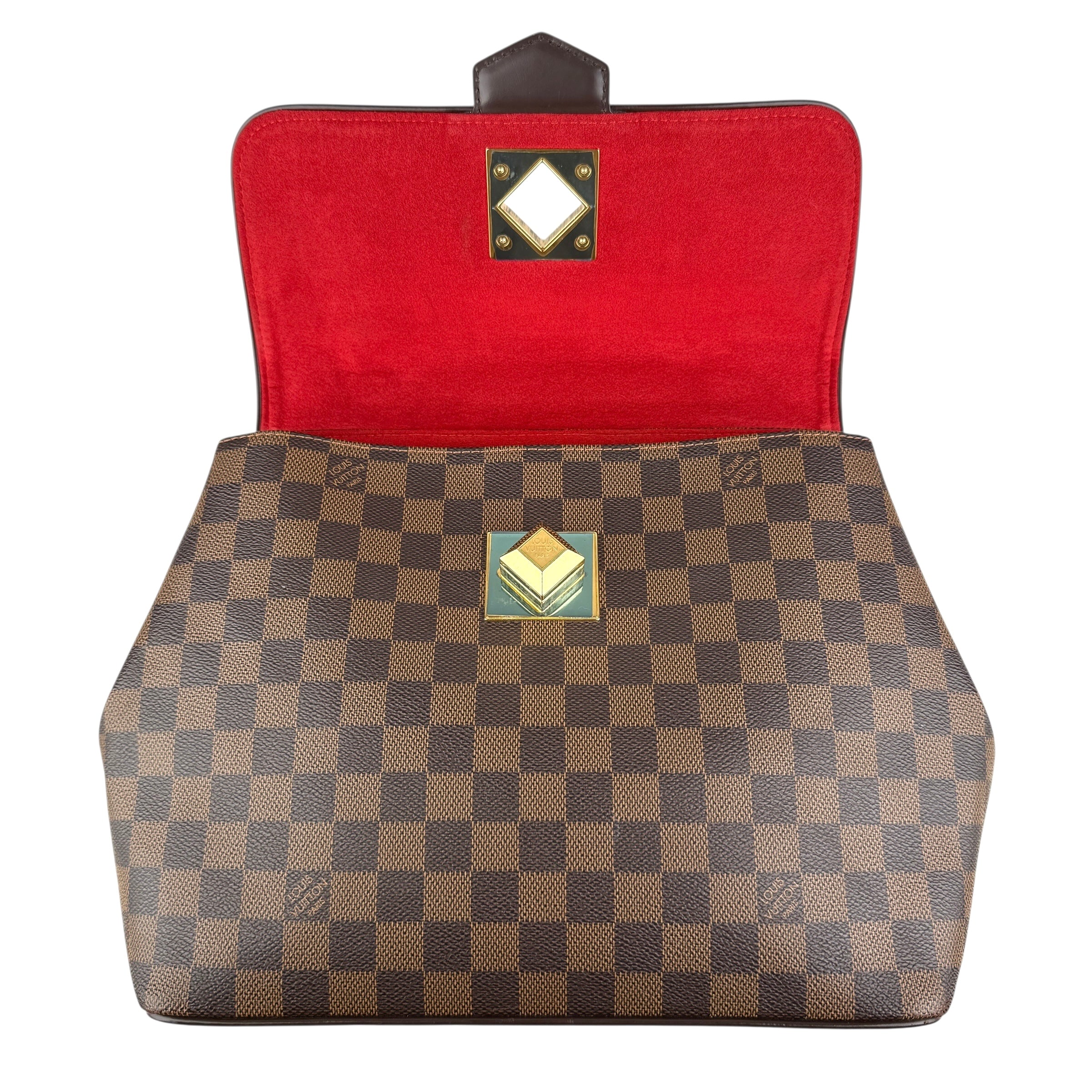 Pre-owned louis-vuitton-damier-canvas-bergamo-bag