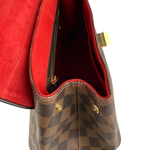 Pre-owned louis-vuitton-damier-canvas-bergamo-bag