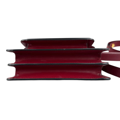 Marni Medium Colorblocked Leather Trunk Shoulder and Crossbody Bag