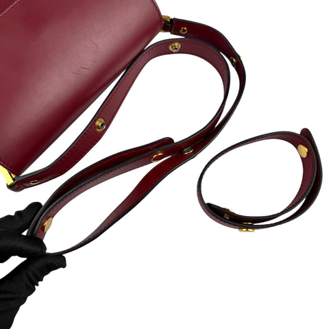 Marni Medium Colorblocked Leather Trunk Shoulder and Crossbody Bag