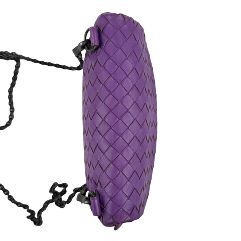 Bottega Veneta Baby Nappa Intrecciato Olimpia Crossbody