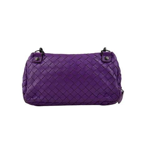 Bottega Veneta Baby Nappa Intrecciato Olimpia Crossbody