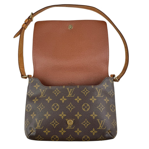 Louis Vuitton Musette Tango Monogram Canvas Shoulder Bag