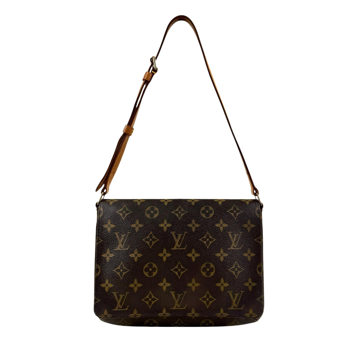 Louis Vuitton Musette Tango Monogram Canvas Shoulder Bag