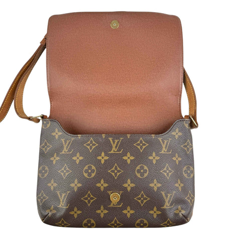 Louis Vuitton Musette Tango Monogram Canvas Shoulder Bag