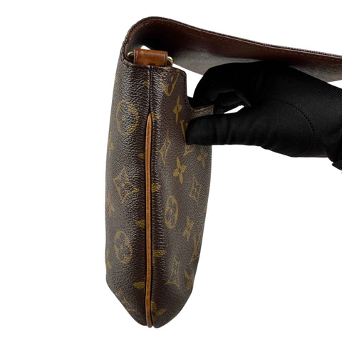 Louis Vuitton Musette Tango Monogram Canvas Shoulder Bag