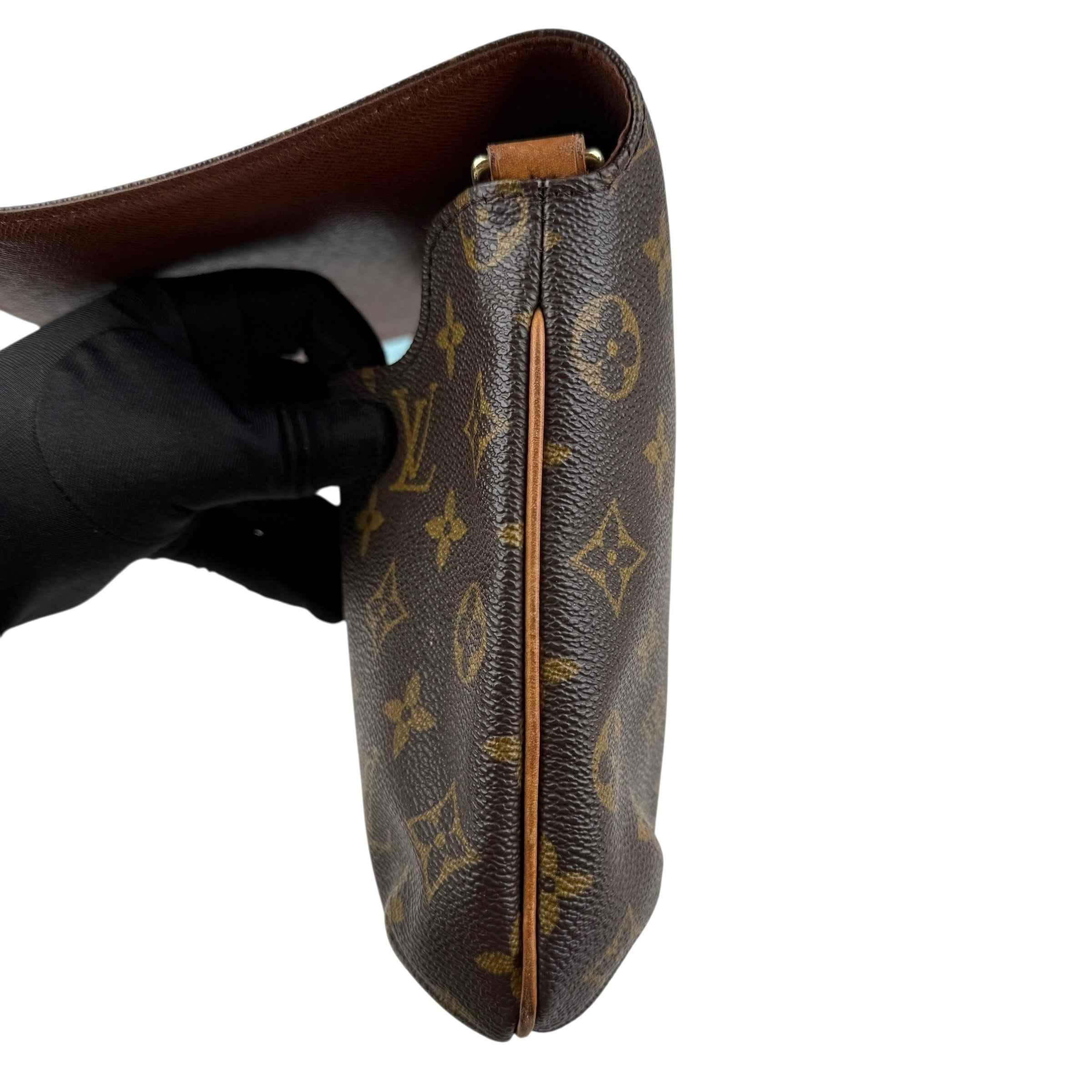 Louis Vuitton Musette Tango Monogram Canvas Shoulder Bag