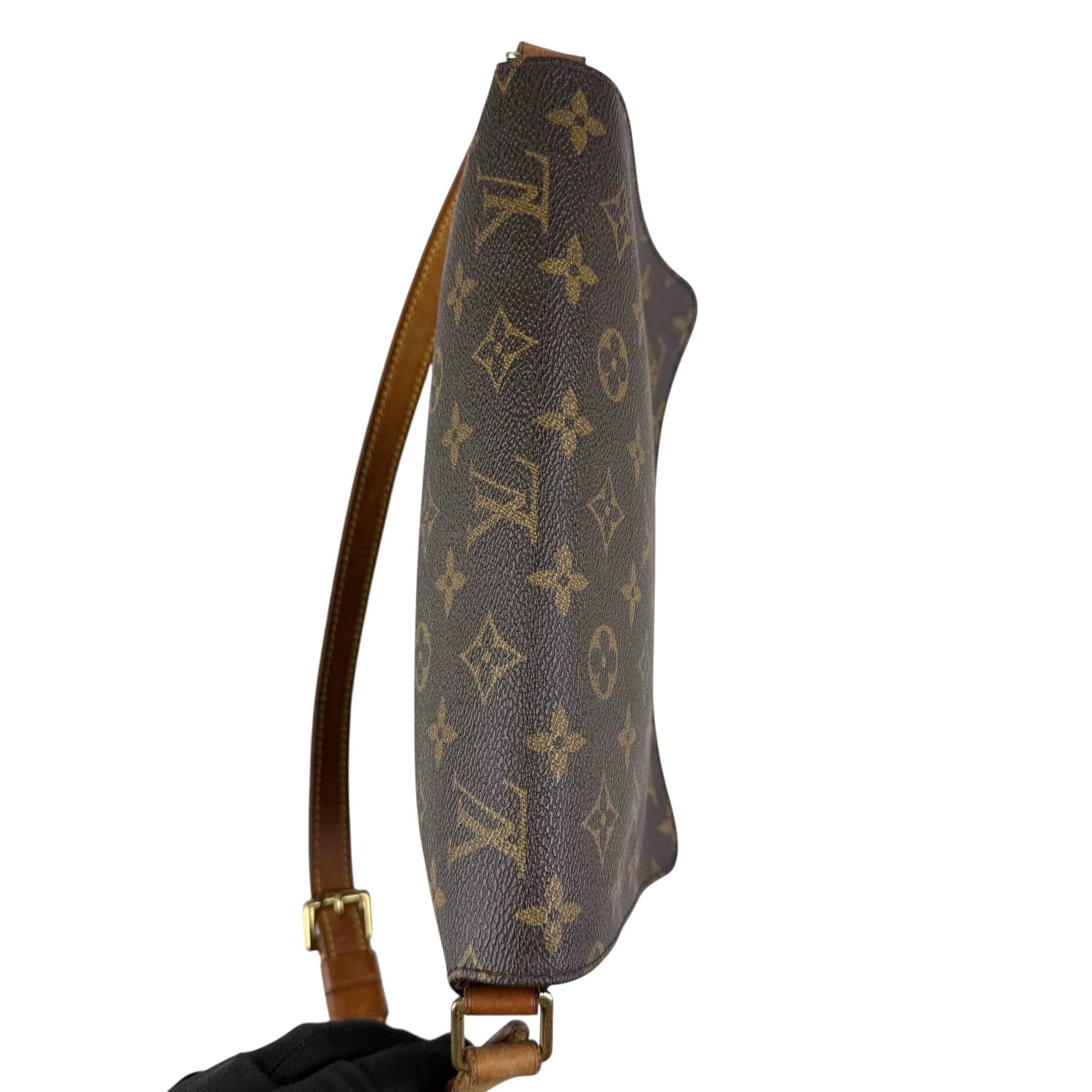 Louis Vuitton Musette Tango Monogram Canvas Shoulder Bag