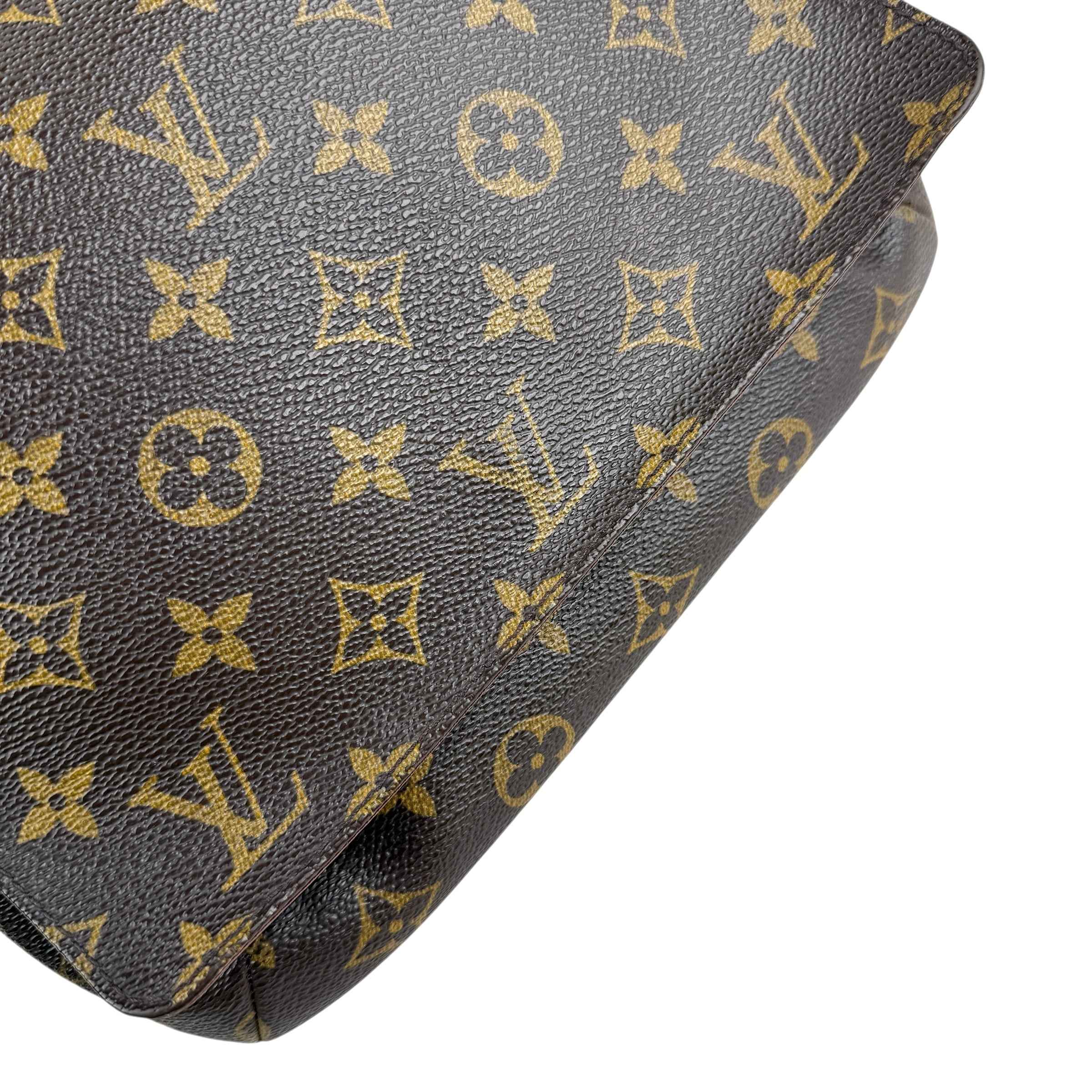 Louis Vuitton Musette Tango Monogram Canvas Shoulder Bag