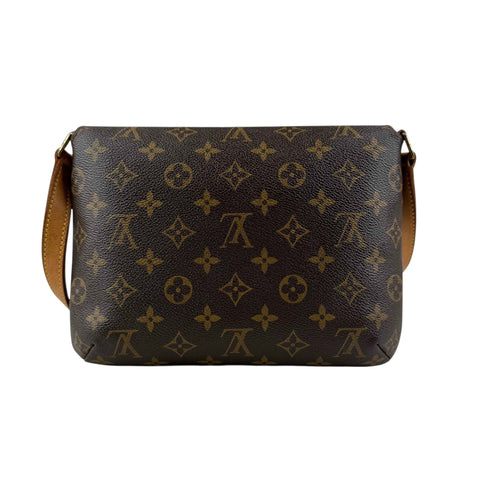 Louis Vuitton Musette Tango Monogram Canvas Shoulder Bag