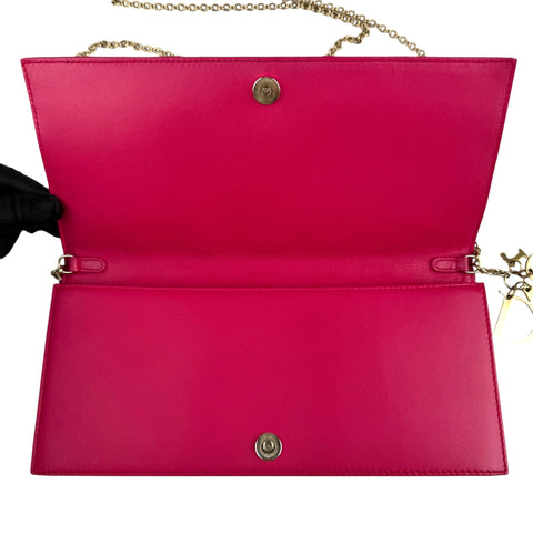 Dior Lady Dior Pouch with Chain Crossbody Bag