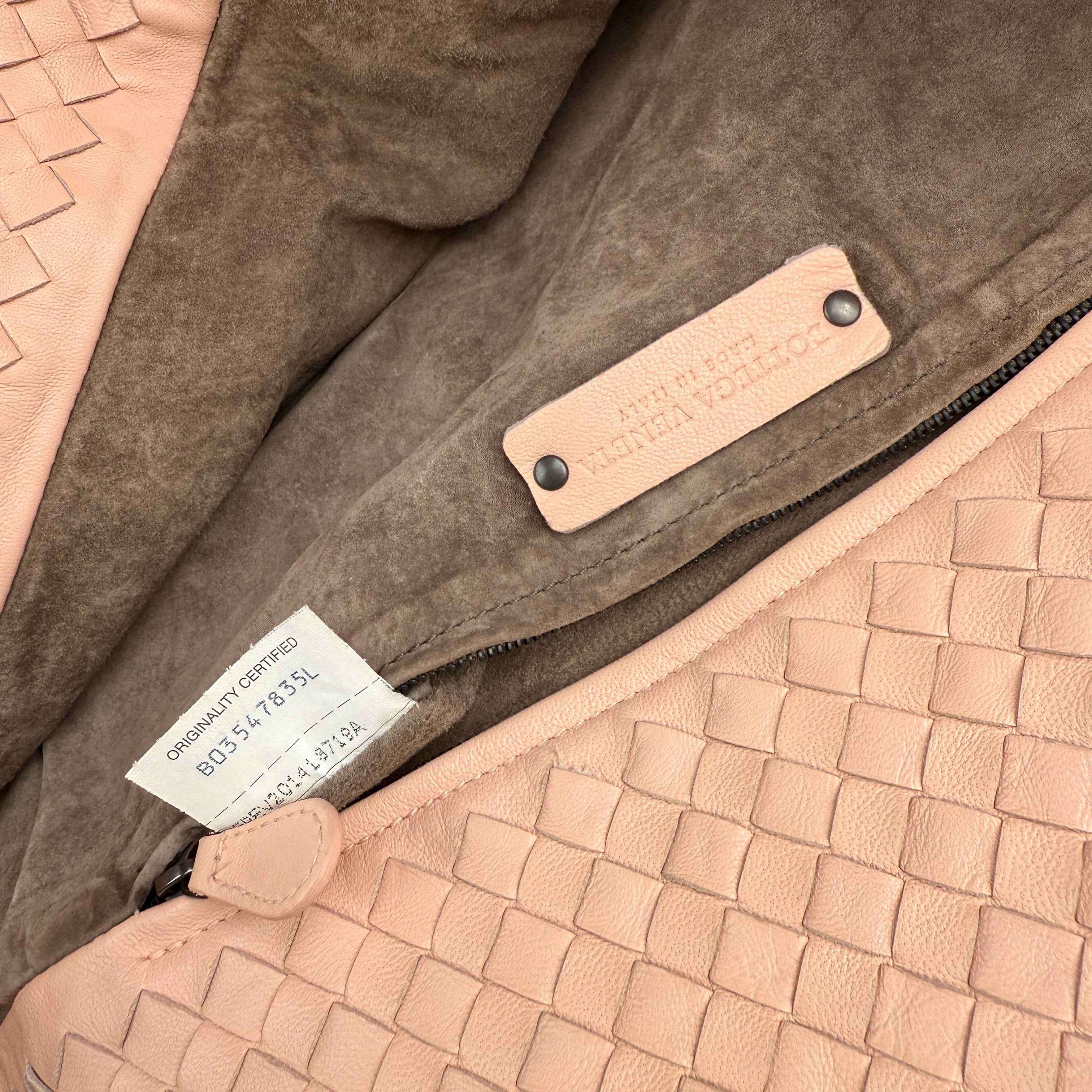 Bottega Veneta Nappa Intrecciato Leather Tote