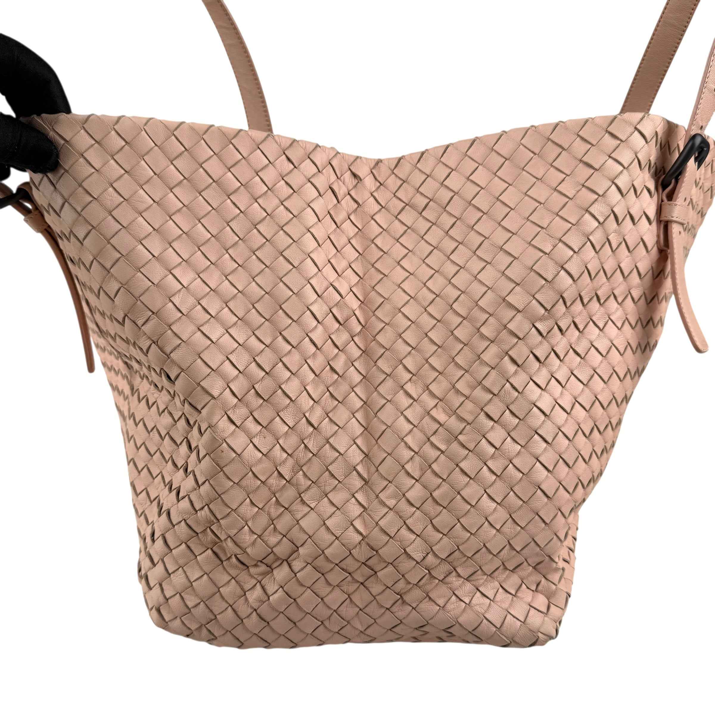 Bottega Veneta Nappa Intrecciato Leather Tote