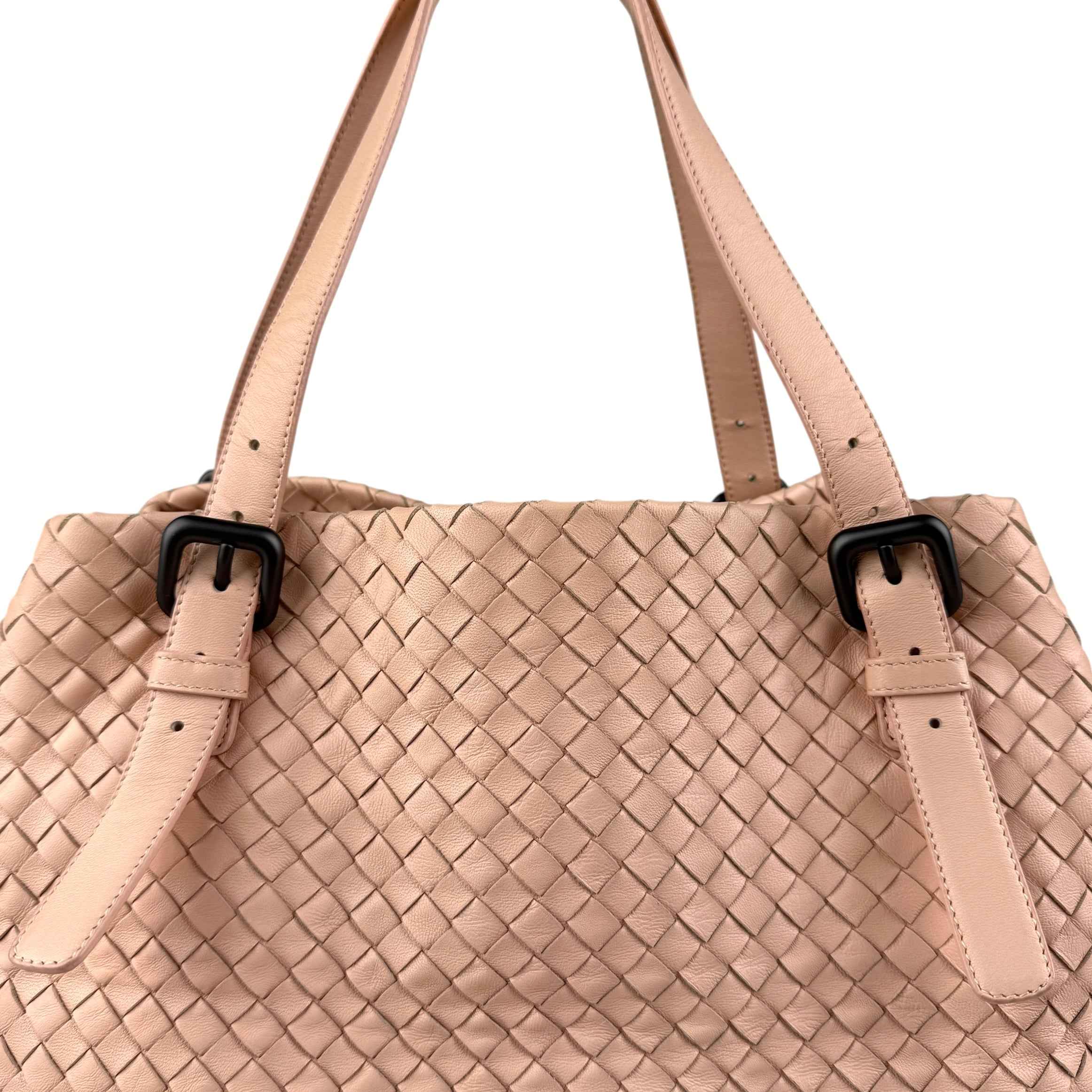 Bottega Veneta Nappa Intrecciato Leather Tote