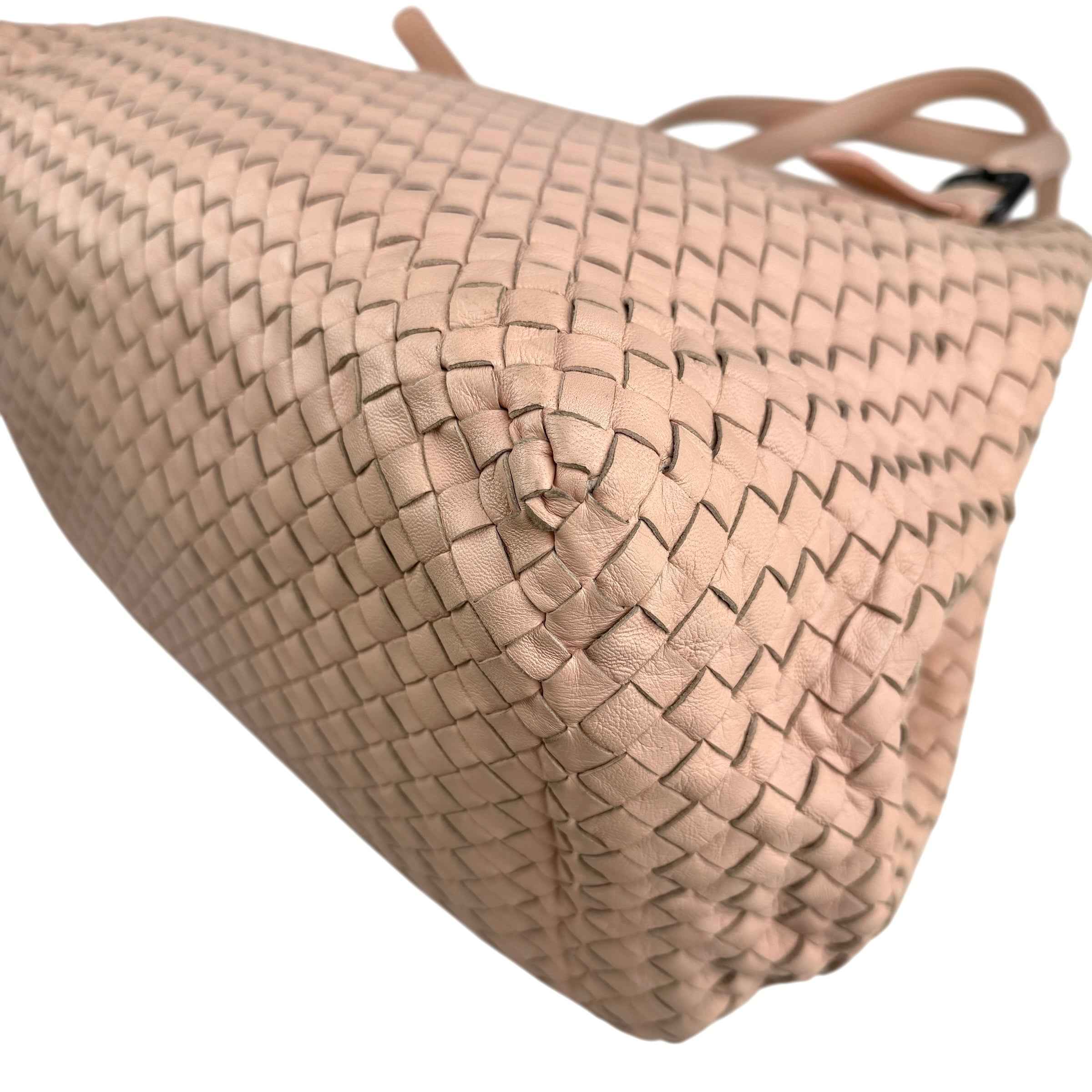 Bottega Veneta Nappa Intrecciato Leather Tote