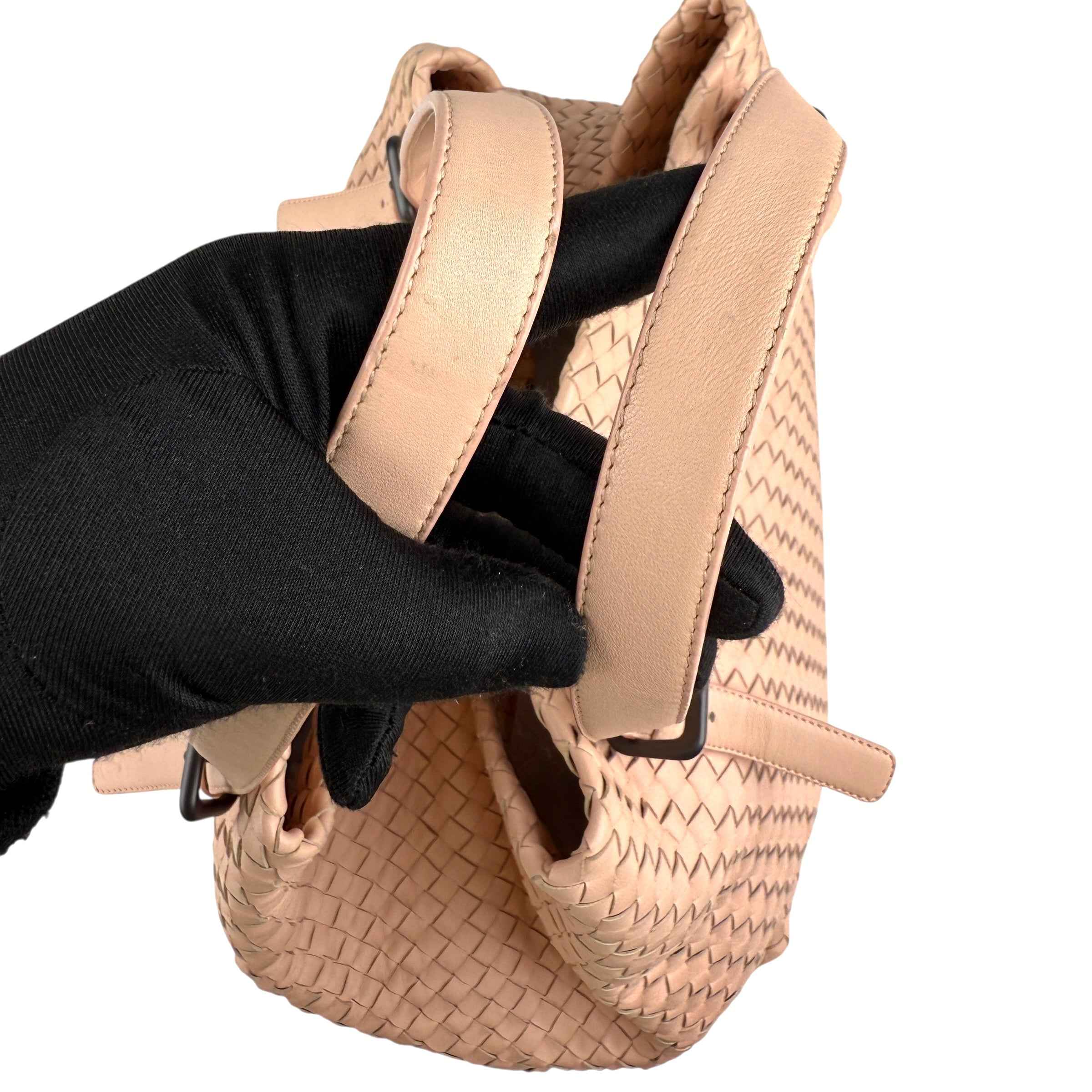 Bottega Veneta Nappa Intrecciato Leather Tote