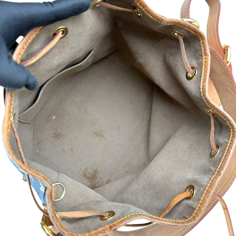 Louis Vuitton Monogram Multicolor Petit Noe Bag Black