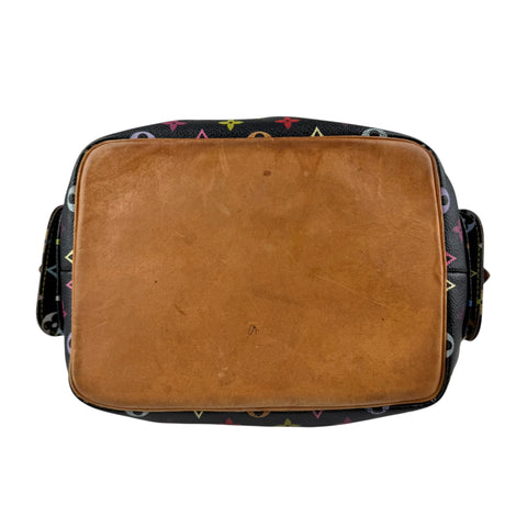 Louis Vuitton Monogram Multicolor Petit Noe Bag Black