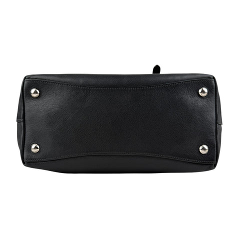 Prada Black City Sport Leather Tote Bag