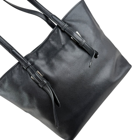 Prada Black City Sport Leather Tote Bag
