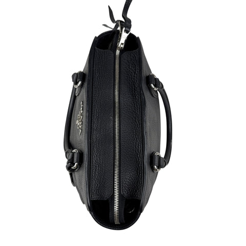 Prada Leather Vitello Phenix Tote Black