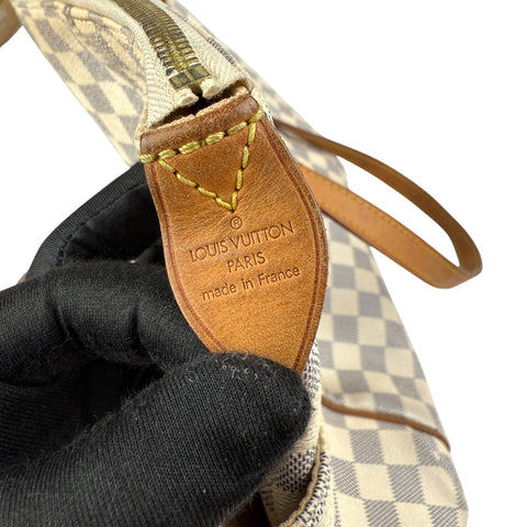 Louis Vuitton Totally Shoulder Bag Beige Leather