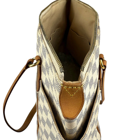 Louis Vuitton Totally Shoulder Bag Beige Leather