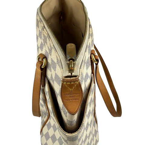 Louis Vuitton Totally Shoulder Bag Beige Leather