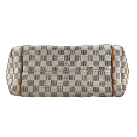 Louis Vuitton Totally Shoulder Bag Beige Leather