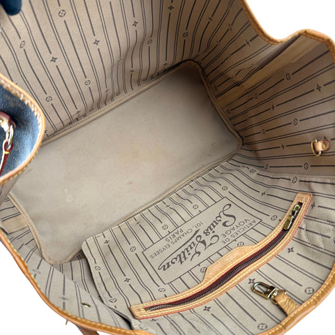 Louis Vuitton Neverfull Tote GM Brown Canvas Monogram