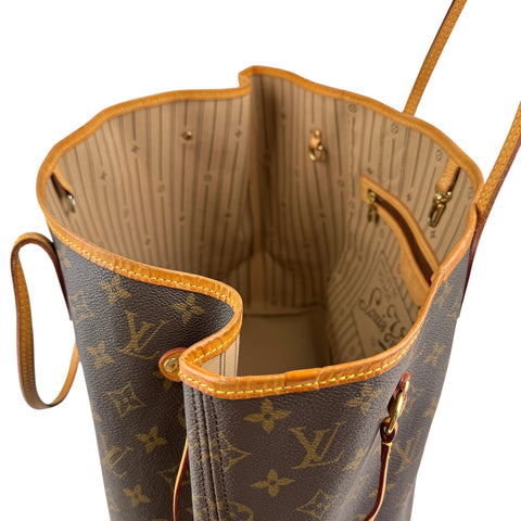 Louis Vuitton Neverfull Tote GM Brown Canvas Monogram