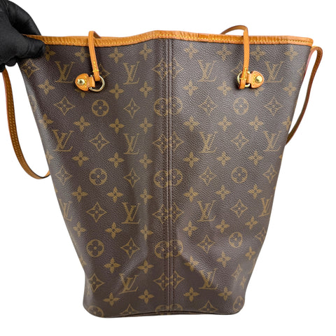 Louis Vuitton Neverfull Tote GM Brown Canvas Monogram