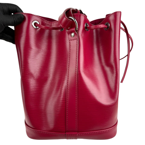 Louis Vuitton Noe Red Epi Leather Bag