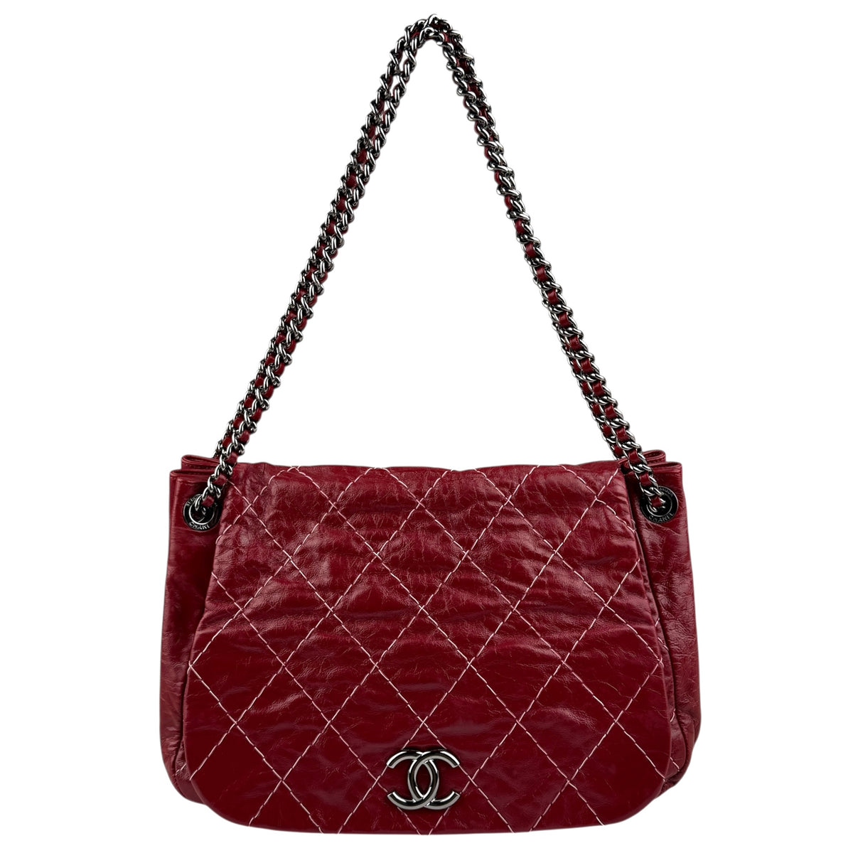 Chanel Double Stitch Flap Bag