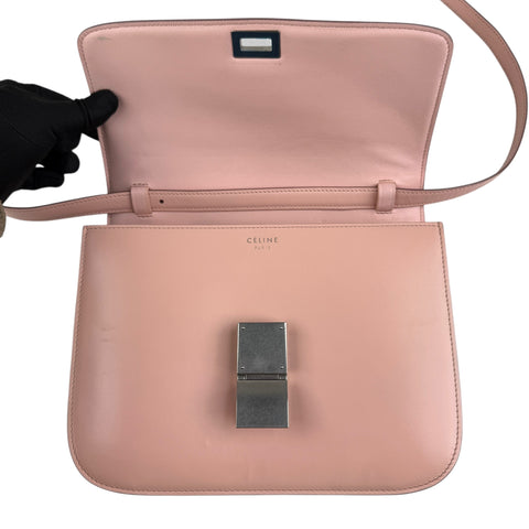 Céline Celine Classic Box Leather Shoulder Bag