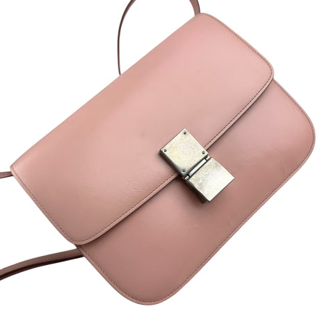 Céline Celine Classic Box Leather Shoulder Bag