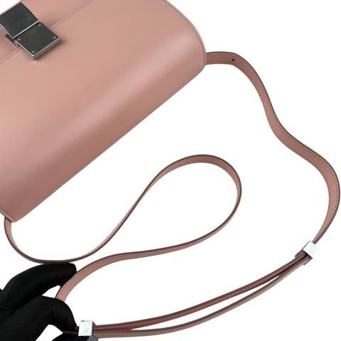 Céline Celine Classic Box Leather Shoulder Bag